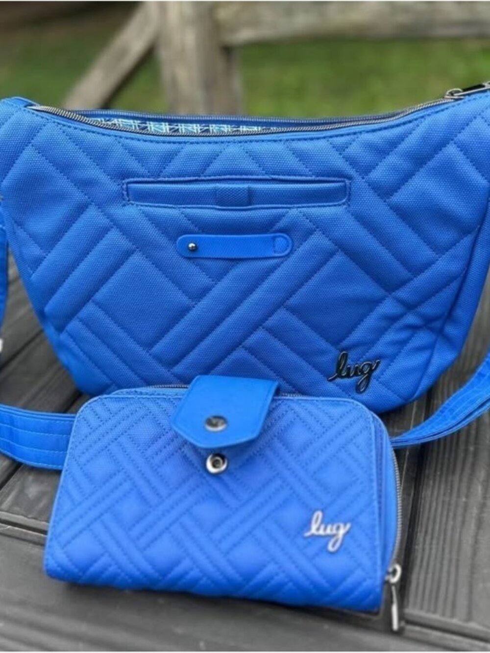 Lug purse and wallet- not from Same set.
